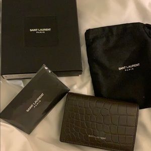 Saint Laurent card case